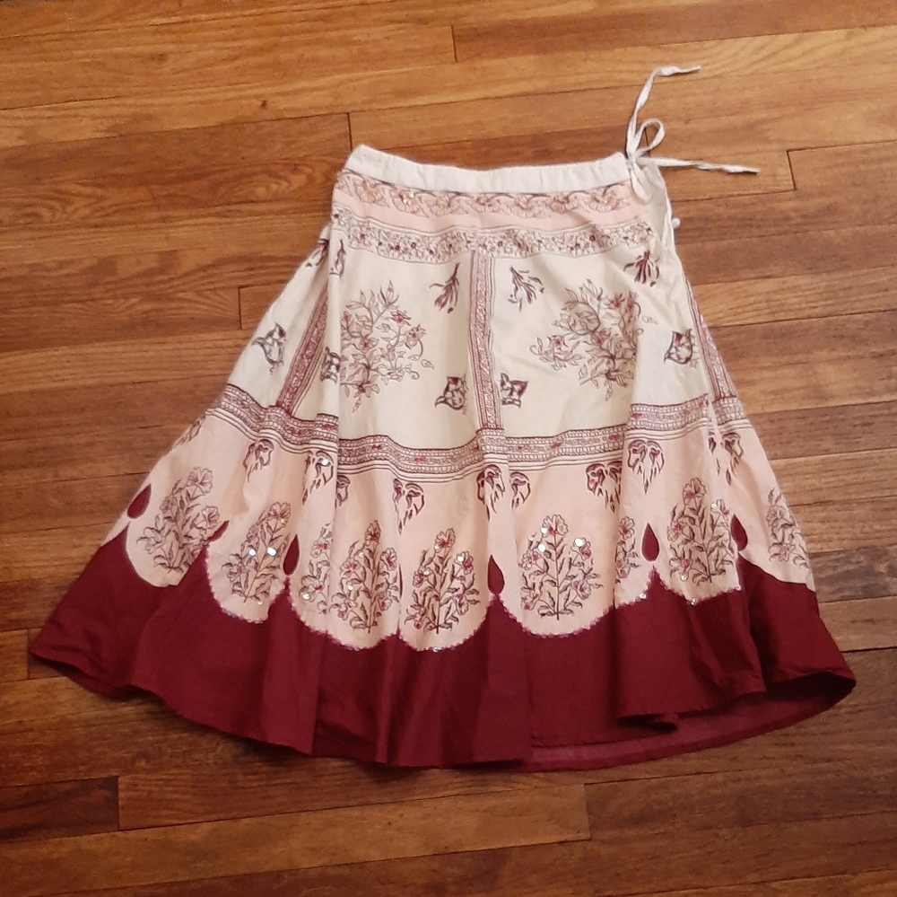 Speed limit cotton A-line skirt